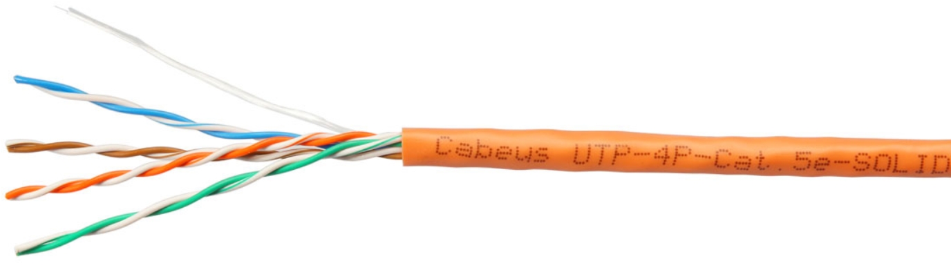 Cabeus UTP-4P-Cat5e-SOLID-GY-LIGHT Кабель витая пара UTP CAT5E (☑ ...